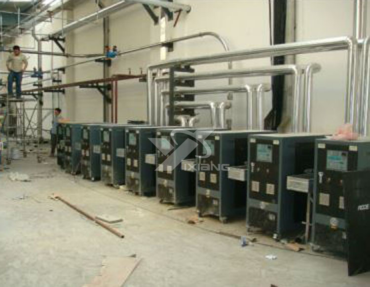 反應釜加熱系統(tǒng)現(xiàn)場——模溫機